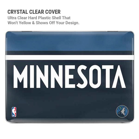 NBA Minnesota Timberwolves Jersey MacBook Air 15in (2023-2025) Case plus Skin